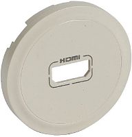 Лицевая панель Legrand Celiane для 1-м. розетки HDMI слоновая кость картинка